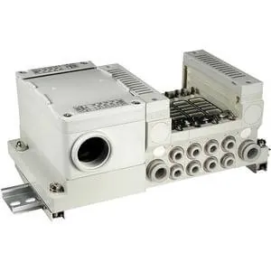 25A-VV5QC21-T, Серия 2000, плита блочного монтажа, с плагин разъемом, терминальный блок