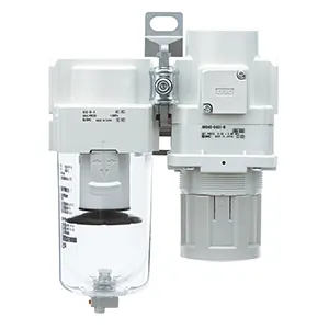 ACG20B~40B-B (FR), Фильтр, регулятор со встроенным манометром