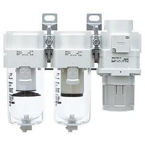 ACG20C~40C-B (FMR), Фильтр, регулятор со встроенным манометром, микрофильтр