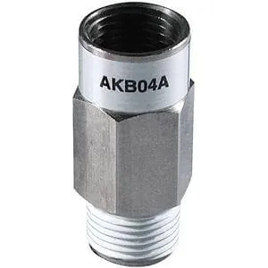 AKB, Обратный клапан с быстроразъемным соединением, с наружной и внутренней резьбами
