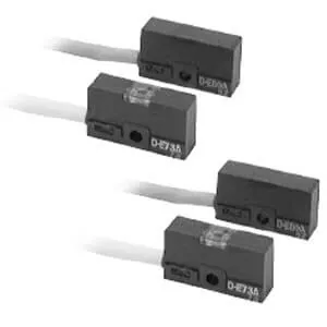 D-E73A/E76A/E80A, Герконовый датчик положения, прямой монтаж, кабельный ввод