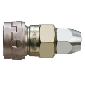 KK130S-*N, Ответная часть с накидной гайкой