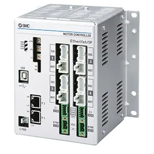 Контроллер шагового двигателя, управление по 3/4 осям, EtherNet/IP™ - JXC92/93