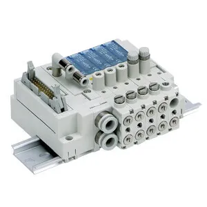 SS3J3-V60FD, Блок SJ3A6 вакуумных модулей с пневмодросселем, электроразъемы на стыковочных поверхностях, 25-штырьковый разъем