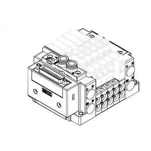 SS5Y3-12, Блок серии 3000, 25-контактный разъем (D-sub), плоский шлейф (IP40)