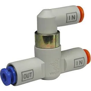 VR12*1F, Логический клапан – Клапан “И” с быстроразъемными соединениями