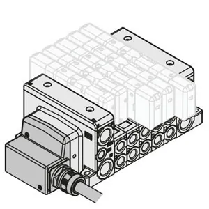 VV80*-LD, Manifold, ISO 15407-2, Lead Wire
