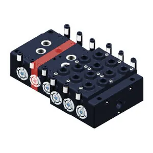 VVCC12-1G-02F, Блок 2-х линейных запорных клапанов