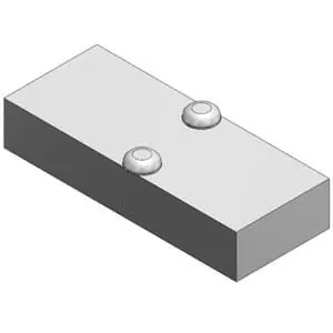 VVQD1000-10A-5, Плита заглушка для VQD1000, блочного монтажа