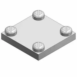 VX011-00x, Плита заглушка для VXA21/22 и VXA31/32